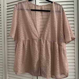 Maurices Blush Pink Blouse
